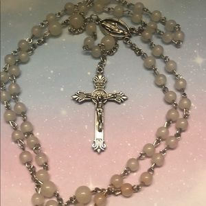 Cross Religious Beaded Jesus Rosary